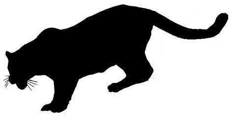 Pics For > Running Jaguar Silhouette | Lion stencil, Lion silhouette ...