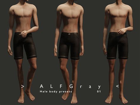 The Sims Resource - Male body presets 01