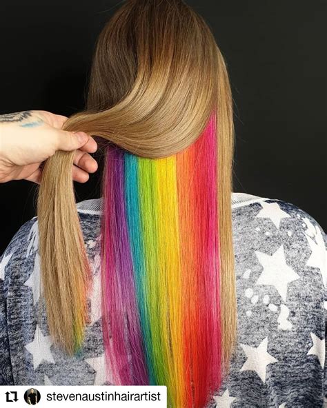 UPDATED: 45 Ways to Rock Rainbow Hair (September 2020)