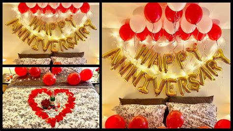 √ Homemade Anniversary Decoration Ideas For Husband At Home - Popular Century