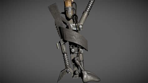 Cyborg leg - 3D model by Ruslan Aleksandrovich (@ruslan6685) [a9ea4d3] - Sketchfab