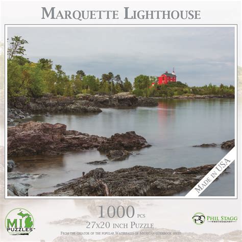 MARQUETTE LIGHTHOUSE | JIGSAW PUZZLE | MI PUZZLES