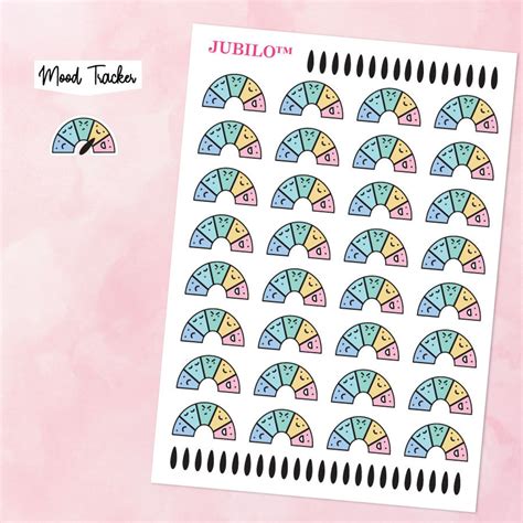 MOOD TRACKER Stickers - Etsy