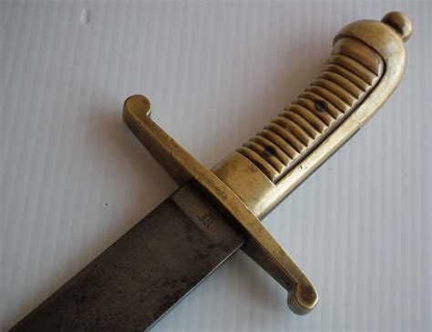 SOLD Antique 19th German Saxon Infantry Sword Infanterie-Faschinen-messer M.1845 For Sale ...