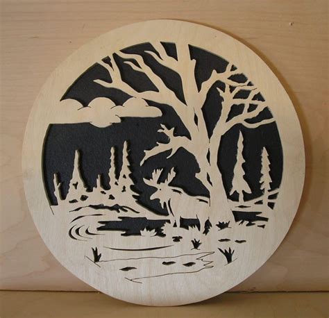 Moose #10 Scroll Saw pattern | Scroll saw patterns free, Scroll saw patterns, Scroll saw