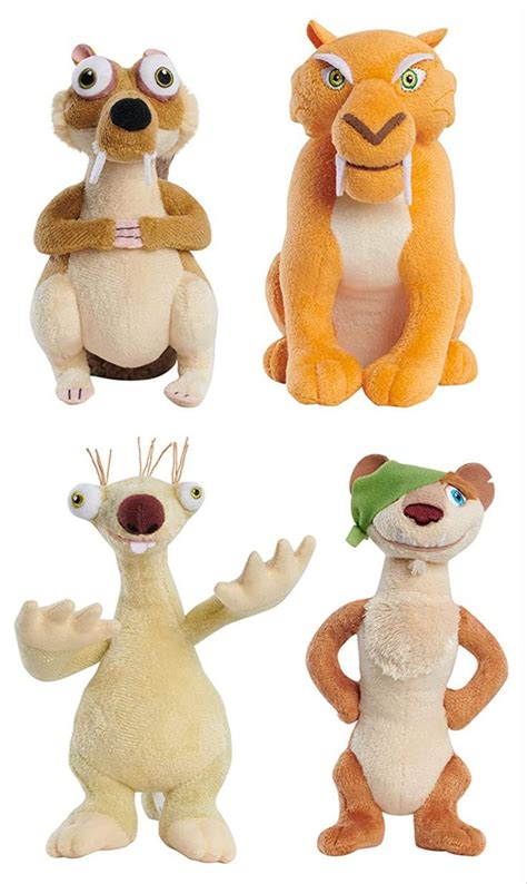 The Ice Age Adventures of Buck Wild Collector 4-Piece Small Plushie ...