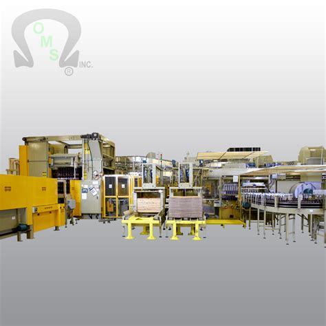 Low Level Infeed Bulk Palletizing Machines - OMS