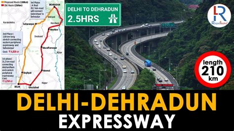 Delhi-Dehradun Expressway 🔥 Latest Update in Hindi | Current Status & Route Map | RapidLeaks ...