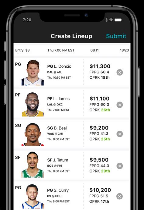 Fantasy Basketball - Play NBA DFS on DraftKings