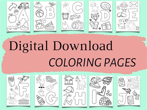 26 Printable Alphabet Coloring Pages Coloring Book Co - vrogue.co