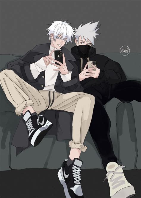 Gojo X Kakashi Kakashi Anime Crossover Naruto Shippuden Anime | My XXX ...