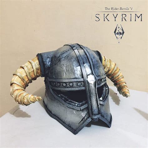 Let's Get Lost!: How to Make : Skyrim Iron Helmet (Dovahkiin)