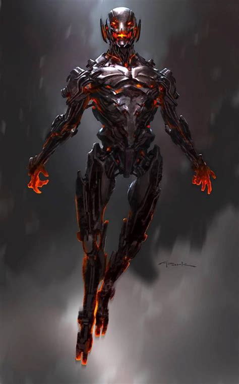 ultron concept art - Google Search | Seni konsep, Seni