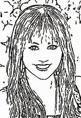 Hannah Montana Miley We Coloring Page 53  Wecoloringpagecom sketch template