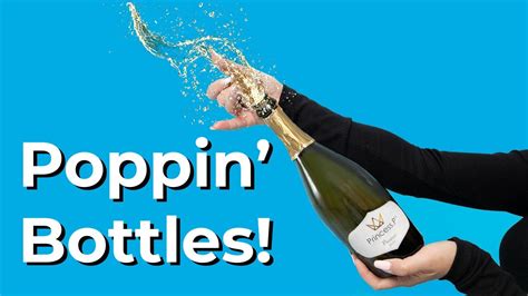 How to Open a Champagne Bottle | Bartending 101 - YouTube