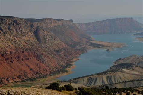 A school of fish: Flaming Gorge Dam