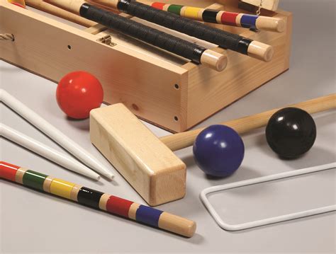 Croquet Sets Mallets Balls Rules