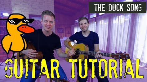 The Duck Song – GUITAR TUTORIAL!! | Guitar Techniques and Effects