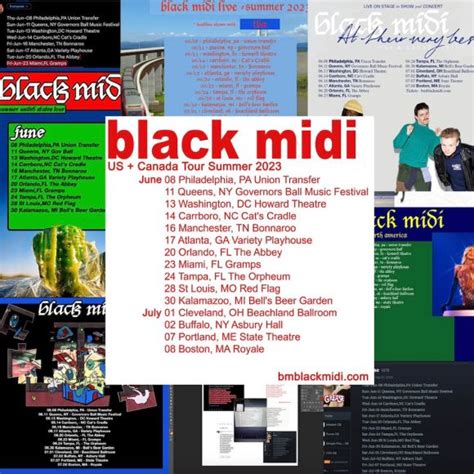 black midi Reveal 2023 North American Tour: See the Dates