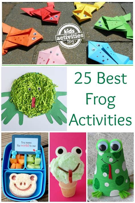 25 Jumping Fun Frog Crafts & Activities for Kids | Kids Activities Blog