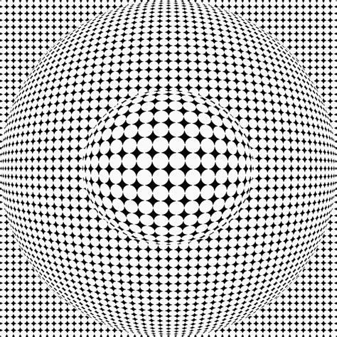 Optical illusion ball in ball Digital Art by Sumit Mehndiratta | Fine ...