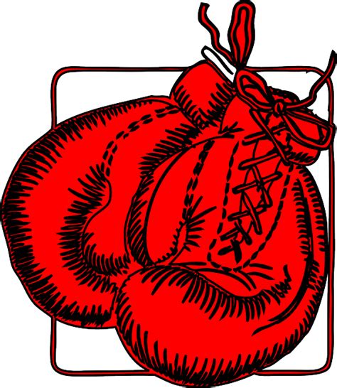 Boxing Gloves Red · Free vector graphic on Pixabay