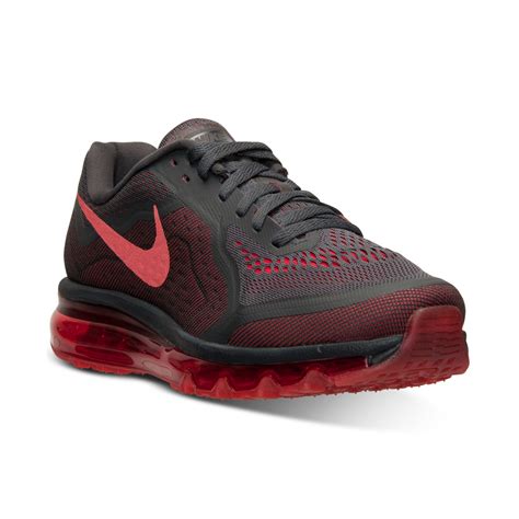 Nike Mens Air Max Running Sneakers From Finish Line in Red for Men ...