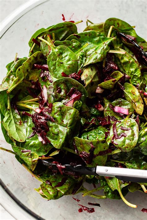 Beet and Spinach Salad • Salt & Lavender