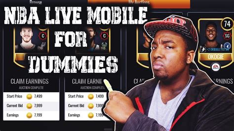 NBA Live Mobile For Dummies | Episode 1| How To Snipe And Make Coins!!! - YouTube