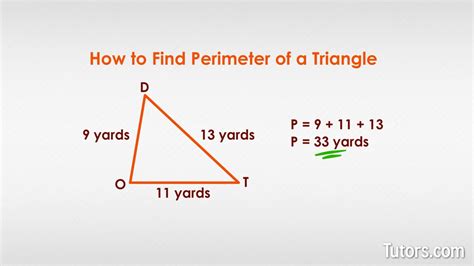 Master Calculating Scalene Triangle Perimeter