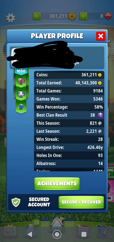 my biggest win streak yet ! : r/GolfClash