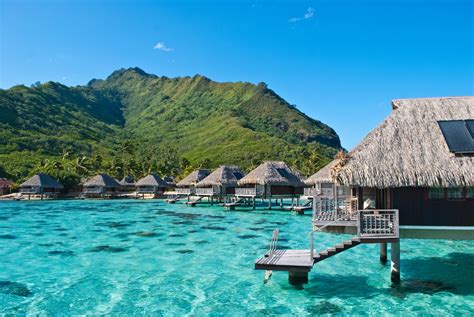 Attractive Floating Hotels, Bora Bora, French Polynesia, Lagoon Resort Spa