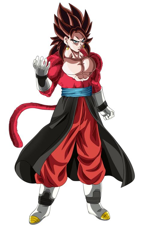 Vegetto Xeno Ssj4 by andrewdragonball Goku Dragon, Dragon Ball Super Goku, Dragon Ball Gt ...