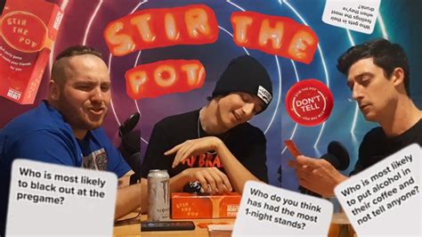 Stir The Pot Game Questions