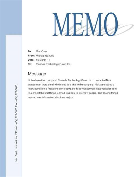 21+ Free Memo Template - Word Excel Formats