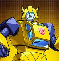 G1 Bumblebee With Grid (Print) – Unreal Books