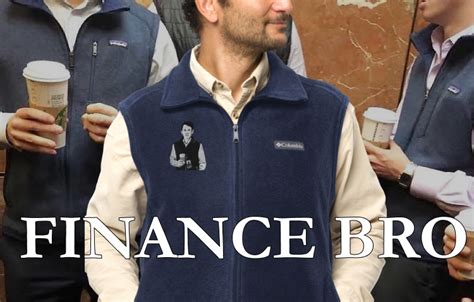 Finance Bro Vest Orange Label