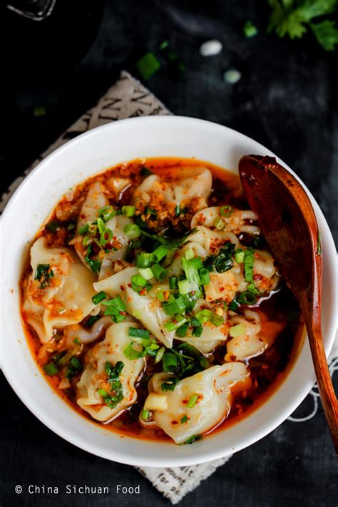 Red Oil Wonton – China Sichuan Food