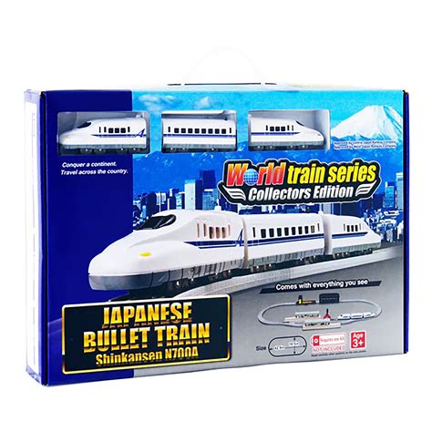 LEC USA: Shinkansen N700A Japanese Bullet Train Set, Battery Operated ...