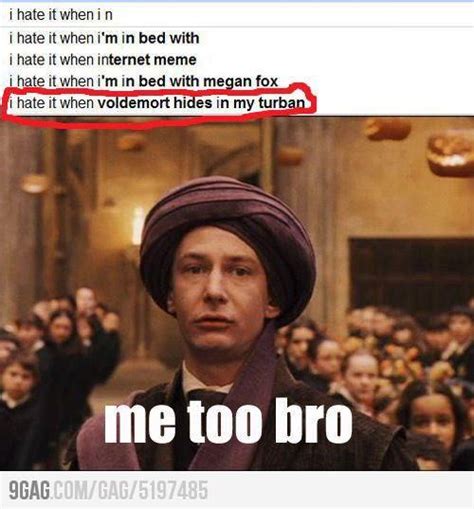 I hate it when voldemort hides in my turban Harry Potter World, Harry ...