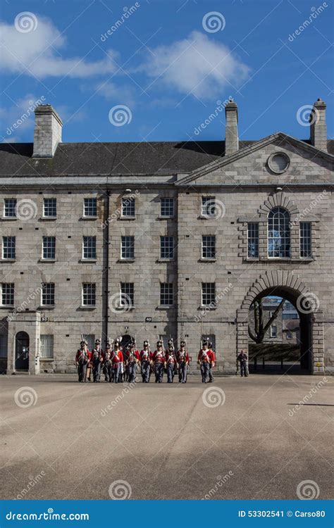 Military Parade at the Collins Barracks in Dublin, Ireland, 2015 ...