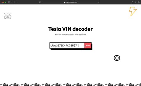 Tesla VIN decoder : r/TeslaModelY