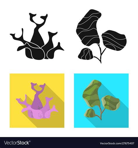 Design biodiversity and nature logo set Royalty Free Vector