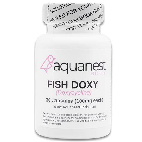 Aquanest Fish Doxycycline 100 MG 30 Count,