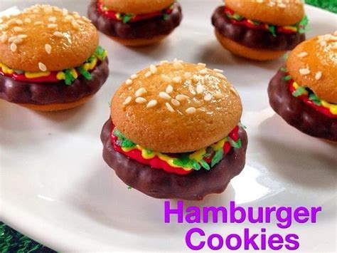 Hamburger Cookies | Livemore™