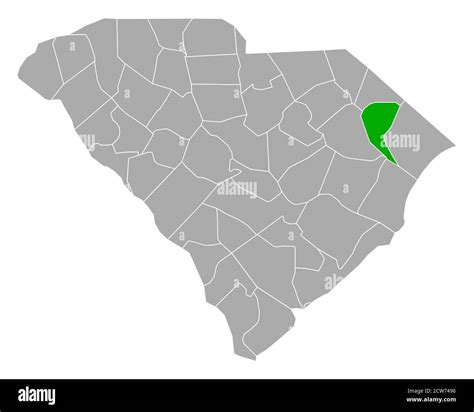 Map of Marion in South Carolina Stock Photo - Alamy