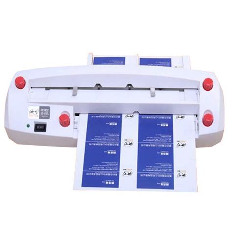 Buy Business Card Cutter Automatic Binding Machine Auto Feeding Electric Card Cutter Adjustable ...