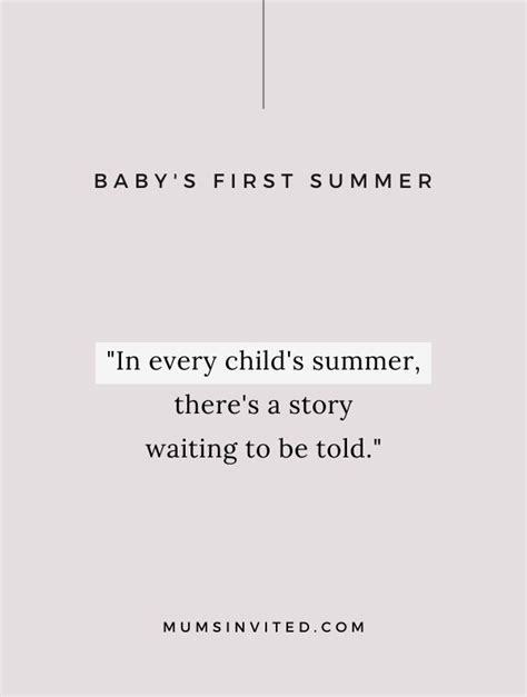 142 Baby's First Summer Beach Quotes & Captions - Mums Invited