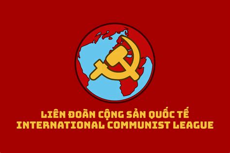 Tried to make an International Communist League flag, Viet version. I ...