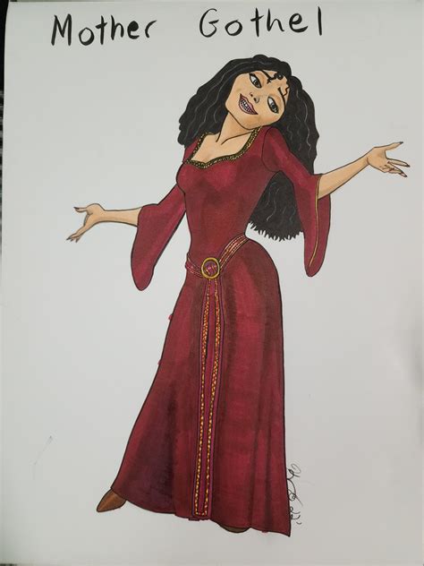 Mother Gothel by hobbitlvr88 on DeviantArt